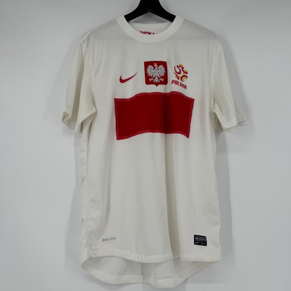 Nike Other - Authentic Nike Poland 2012-13 Home Football Soccer Jersey Kit 450508-105 Large